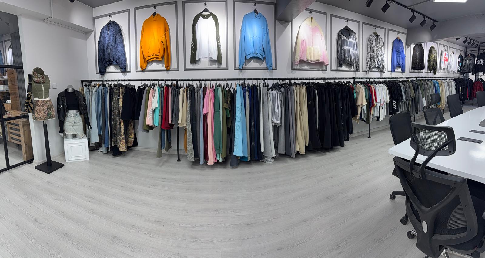 Showroom panoramik görünüm